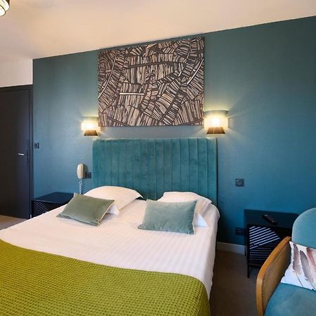 The Originals Boutique, Hotel La Colonne De Bronze, Сен-Валери-сюр-Сомм Экстерьер фото