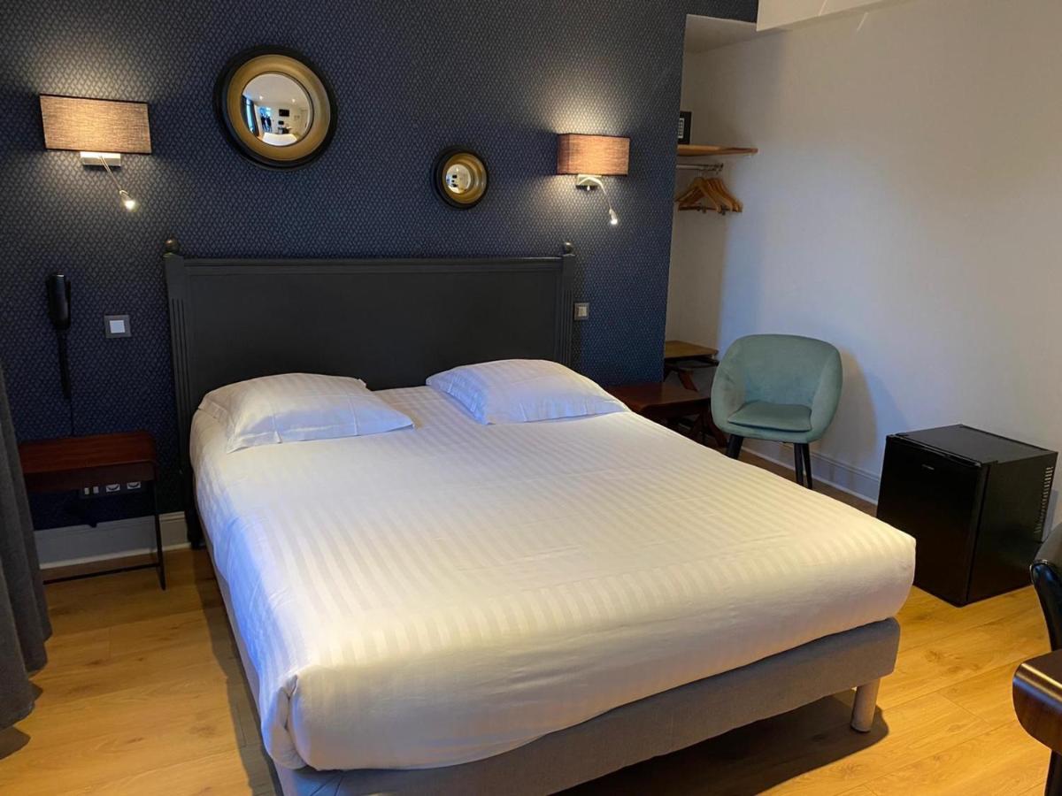 The Originals Boutique, Hotel La Colonne De Bronze, Сен-Валери-сюр-Сомм Экстерьер фото