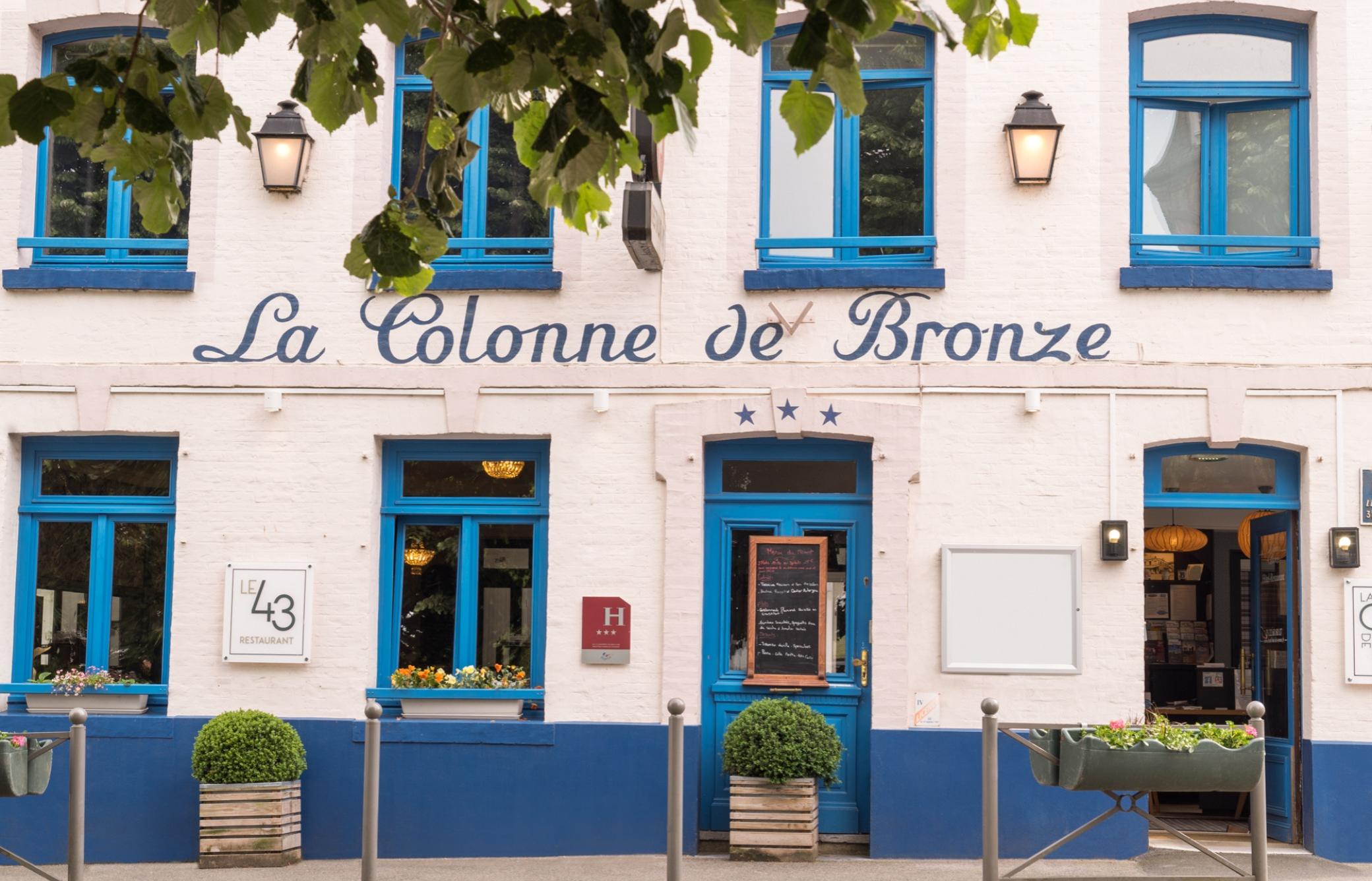 The Originals Boutique, Hotel La Colonne De Bronze, Сен-Валери-сюр-Сомм Экстерьер фото
