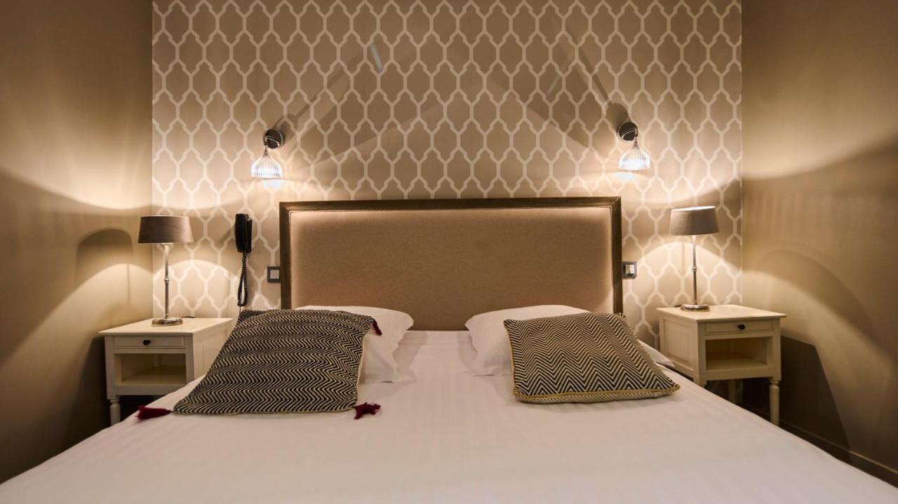 The Originals Boutique, Hotel La Colonne De Bronze, Сен-Валери-сюр-Сомм Экстерьер фото