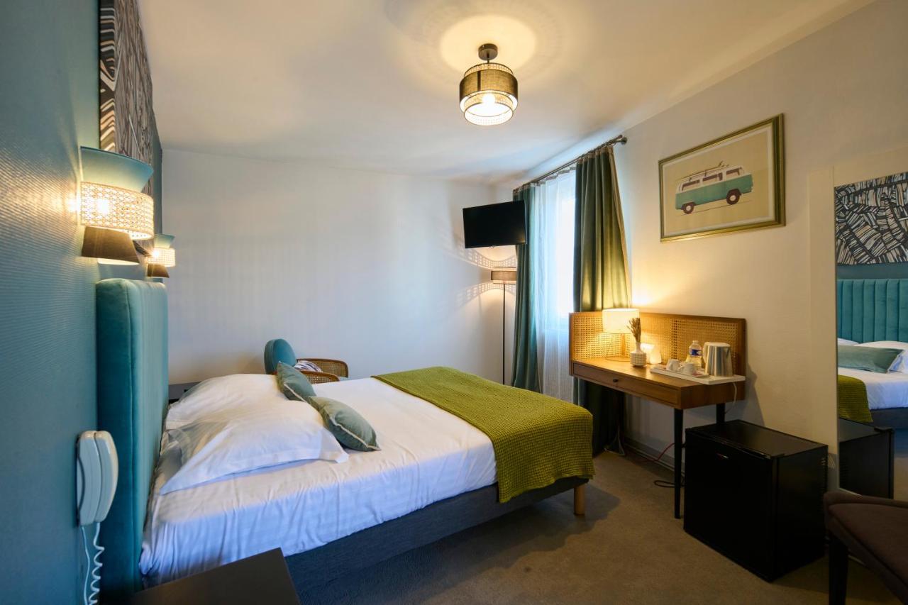 The Originals Boutique, Hotel La Colonne De Bronze, Сен-Валери-сюр-Сомм Экстерьер фото